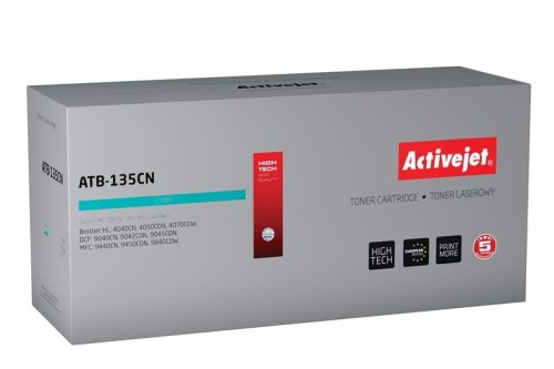 Toner Activejet ATB-135CN (zamiennik Brother TN-130C/TN-135C; Supreme; 4000 stron; niebieski) - 800088