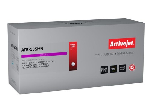 Toner Activejet ATB-135MN (zamiennik Brother TN-135M/TN-130M; Supreme; 4000 stron; czerwony) - 800087