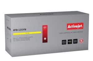 Toner Activejet ATB-135YN (zamiennik Brother TN-130Y/TN-135Y; Supreme; 4000 stron; żółty)