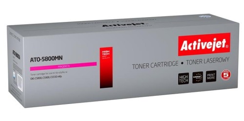 Toner Activejet ATO-5800MN (zamiennik OKI 43324422; Supreme; 5000 stron; czerwony) - 800793