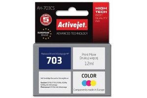 TUSZ ACTIVEJET HP CD888AE COLOR 12ml (NO 703) AH-703CS