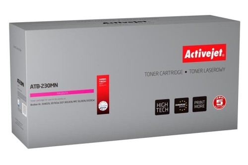 Toner Activejet ATB-230MN (zamiennik Brother TN-230M; Supreme; 1400 stron; czerwony) - 799948