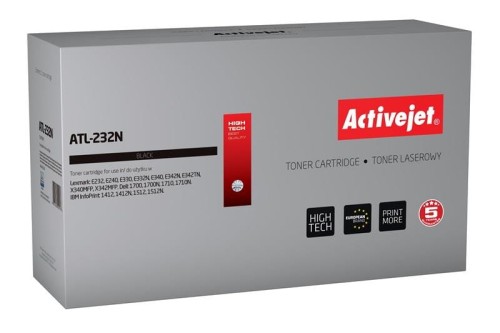 Toner Activejet ATL-232N (zamiennik Lexmark 24016SE; Supreme; 3000 stron; czarny) - 800732