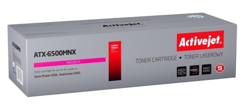 Toner Activejet ATX-6500MNX (zamiennik Xerox 106R01602; Supreme; 2500 stron; czerwony) - 800938