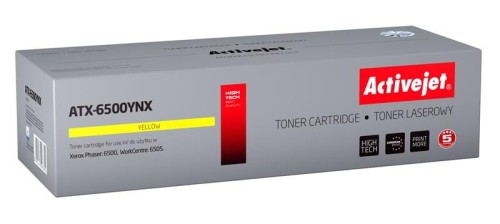 Toner Activejet ATX-6500YNX (zamiennik Xerox 106R01603; Supreme; 2500 stron; żółty) - 800934