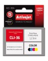 Tusz Activejet ACC-36N (zamiennik Canon CLI-36; Supreme; 12,5 ml; kolor) - 801469