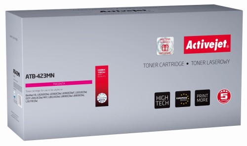 Toner Activejet ATB-423MN (zamiennik Brother TN-423M; Supreme; 4000 stron; czerwony) - 799935