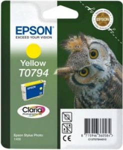 Tusz Epson T0794 yellow | Stylus Photo 1400