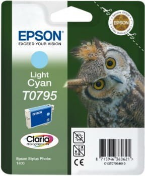 Tusz Epson T0795 light cyan | Stylus Photo 1400 - 476390