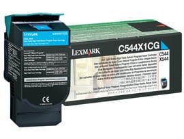 TONER LEXMARK CYAN | 4000STR | C544DN/C544DTN/C544DW/C544N/X544DN/X544DTN/X54... - 365886