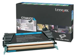 Toner Lexmark cyan | zwrotny | 6000str | C734/C736/X734/X736/X738 - 473028