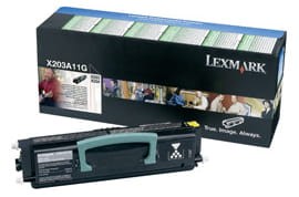 Toner Lexmark black | zwrotny | 2500str | X203/X204 - 472959