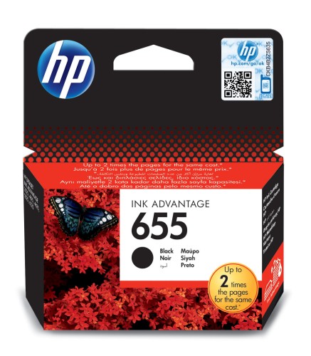 Tusz HP czarny HP 655, HP655=CZ109AE, 550 str.,14 ml - 1130413