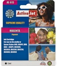 Tusz Activejet AE-613N (zamiennik Epson T0613; Supreme; 12 ml; czerwony)