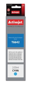 Activejet AE-664C Buteleczka z tuszem z atramentem (zamiennik Epson T6642; Supreme; 100 ml; niebieski)