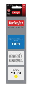Activejet AE-664Y Buteleczka z tuszem z atramentem (zamiennik Epson T6644; Supreme; 100 ml; żółty)