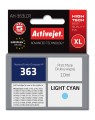 Tusz Activejet AH-363LCR (zamiennik HP 363 C8774EE; Premium; 10 ml; jasny niebieski) - 1130390