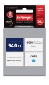 Tusz Activejet AH-940CRX (zamiennik HP 940XL C4907AE; Premium; 35 ml; niebieski) - 850763