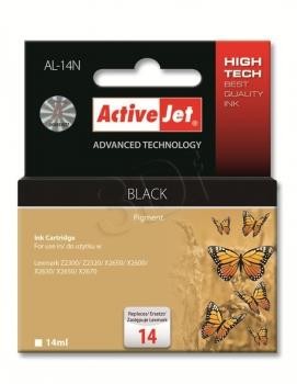 Tusz Activejet AL-14N (zamiennik Lexmark 14 18C2090E; Supreme; 14 ml; czarny) - 802492