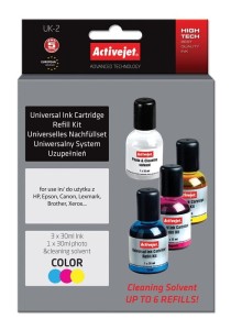 TUSZ ACTIVEJET REFIL 3*30ML COLOR  UK-2