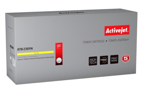 Toner Activejet ATB-230YN (zamiennik Brother TN-230Y; Supreme; 1400 stron; żółty) - 799949