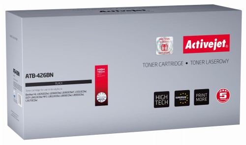 Toner Activejet ATB-426BN (zamiennik Brother TN-426BK; Supreme; 9000 stron; czarny) (WYPRZEDAŻ) - 1320629
