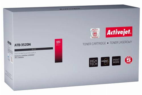 Toner Activejet ATB-3520N (zamiennik Brother TN-3520; Supreme; 20000 stron; czarny) - 847027
