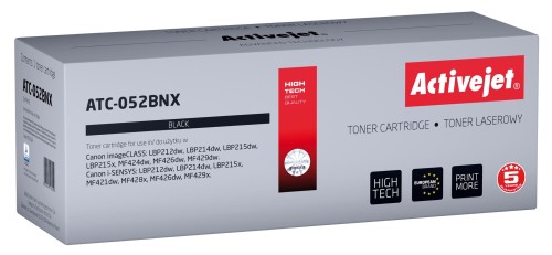 Toner Activejet ATC-052BNX (zamiennik Canon 052BK XL; Supreme; 9200 stron; czarny) - 1129840