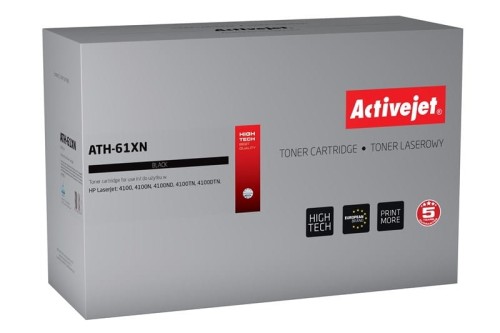 Toner Activejet ATH-61XN (zamiennik HP 61X C8061X; Premium; 10500 stron; czarny) - 1158744