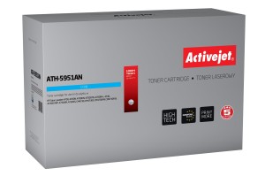 Toner Activejet ATH-5951AN (zamiennik HP 643A Q5951A; Premium; 10000 stron; niebieski)