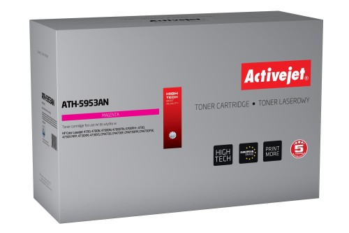 Toner Activejet ATH-5953AN (zamiennik HP 643A Q5953A; Premium; 10000 stron; czerwony) - 847236