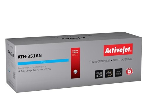 Toner Activejet ATH-351AN (zamiennik HP 205A CF351A; Supreme; 1100 stron; niebieski) - 847069