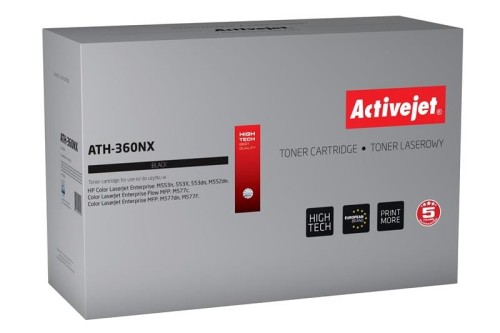 Toner Activejet ATH-360NX (zamiennik HP 508X CF360X; Supreme; 12500 stron; czarny) - 847262