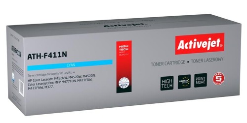 Toner Activejet ATH-F411N (zamiennik HP 410A CF411A; Supreme; 2300 stron; niebieski) - 847140