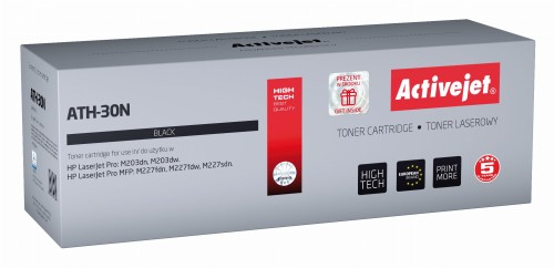 Toner Activejet ATH-30N (zamiennik HP 30A CF230A; Supreme; 1600 stron; czarny) - 847065