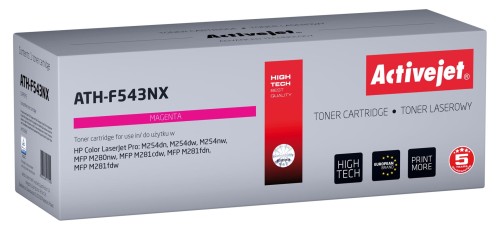 Toner Activejet ATH-F543NX (zamiennik HP 540 CF543X; Supreme; 2500 stron; purpurowy) - 1129926
