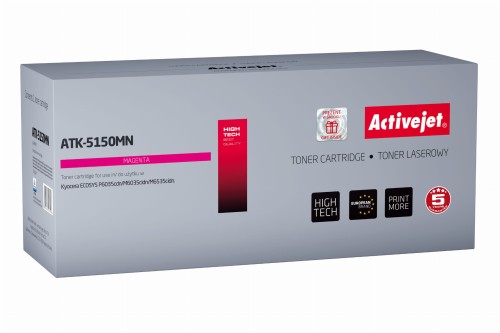 Toner Activejet ATK-5150MN (zamiennik Kyocera TK-5150M; Supreme; 10000 stron; czerwony) - 1129967
