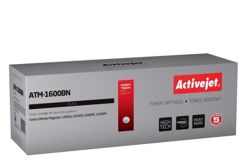 Toner Activejet ATM-1600BN (zamiennik Konica Minolta A0V301H; Supreme; 2500 stron; czarny) - 847413