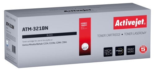 Toner Activejet ATM-321BN (zamiennik Konica Minolta TN321K; Supreme; 27000 stron; czarny) - 847403