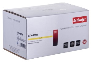 Toner Activejet ATM-80YN (zamiennik Konica Minolta TNP80Y; Supreme; 9000 stron; żółty)