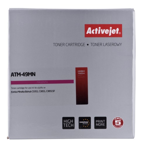 Toner Activejet ATM-49MN (zamiennik Konica Minolta TNP49M; Supreme; 12000 stron; purpurowy) - 1130068