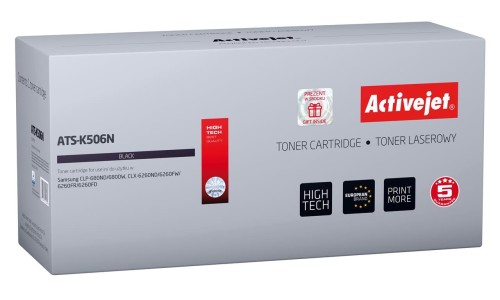 Toner Activejet ATS-K506N (zamiennik Samsung CLT-K506L;  Supreme; 6000 stron; czarny) - 937410