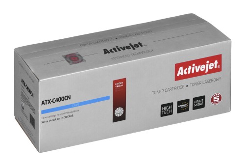 Toner Activejet ATX-C400CN (zamiennik Xerox 106R03510; Supreme; 2500 stron; błękitny) - 1146502