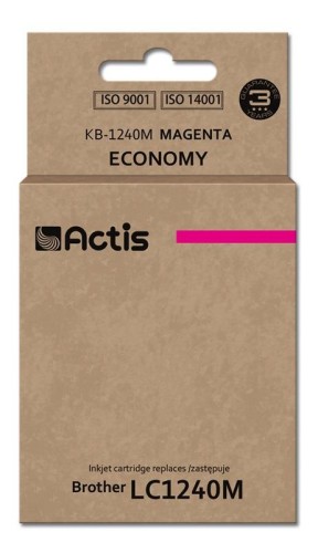 Tusz ACTIS KB-1240M (zamiennik Brother LC1240M/LC1220M; Standard; 19 ml; czerwony) - 847668