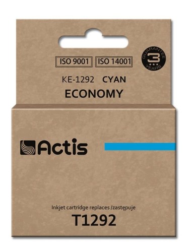 Tusz ACTIS KE-1292 (zamiennik Epson T1292; Standard; 15 ml; niebieski) - 847829
