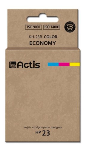 Tusz ACTIS KH-23R (zamiennik HP 23 C1823D; Standard; 39 ml; kolor) - 848188