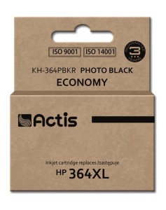 Actis KH-364PBKR Tusz (zamiennik HP 364XL CB322EE; Standard; 12 ml; czarny, foto)