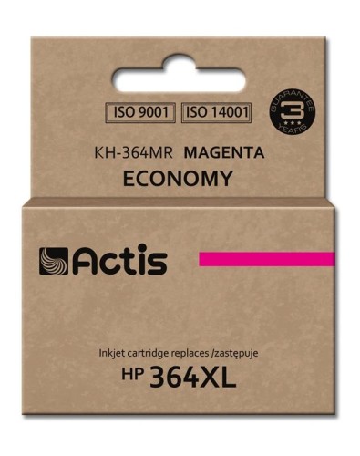 Tusz ACTIS KH-364MR (zamiennik HP 364XL CB324EE; Standard; 12 ml; czerwony) - 847912