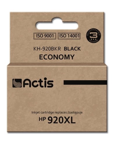 Tusz ACTIS KH-920BKR (zamiennik HP 920XL CD975AE; Standard; 50 ml; czarny) - 847921