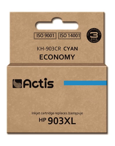 Tusz Actis KH-903CR (zamiennik HP 903XL T6M03AE; Standard; 12ml; niebieski) - Nowy Chip - 937660